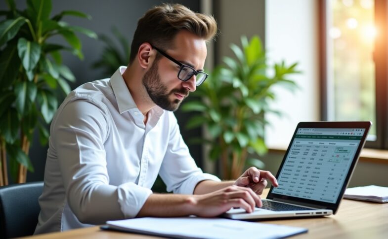 Tableau Excel gratuit pour la comptabilité : 3 astuces essentielles pour vérifier solde, dépenses et formules