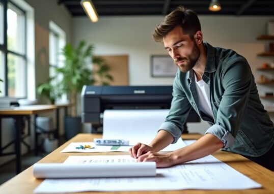 Impression grand format : comment sélectionner le papier traceur idéal pour vos projets