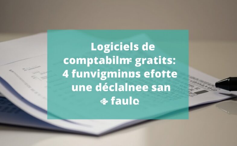 Logiciels de comptabilité gratuits : 4 fonctionnalités essentielles pour une déclaration sans faute