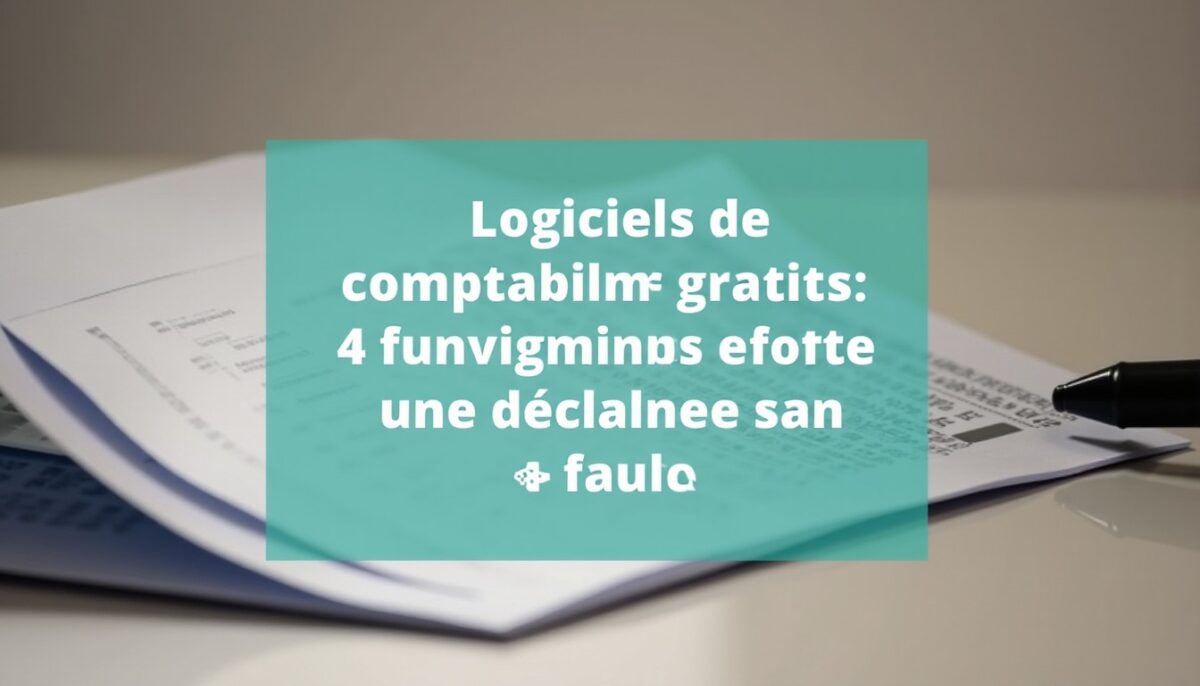 Logiciels de comptabilité gratuits : 4 fonctionnalités essentielles pour une déclaration sans faute